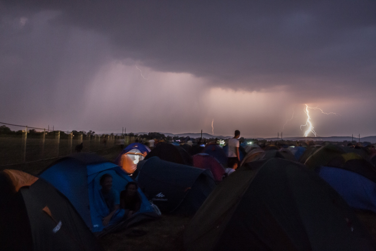 Grape 2015 Festival predčasne ukončili búrky.