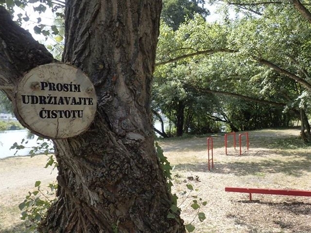 park, oddychová zóna, ostrov Lido