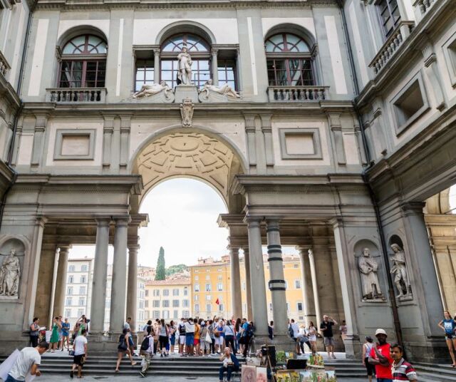 galéria Uffizi, Florencia, múzeum, taliansko