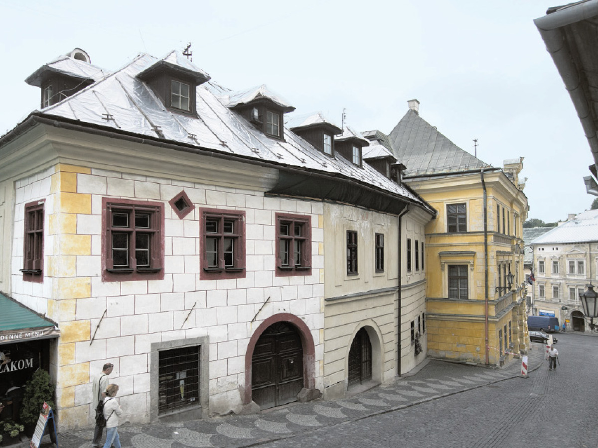 Rodný dom Maríny Pischlovej v Banskej Štiavnici.