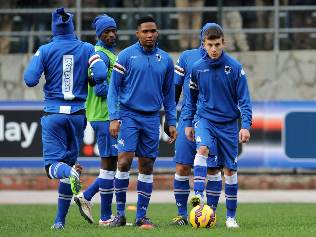 dávid ivan, samuel eto´o, sampdoria janov