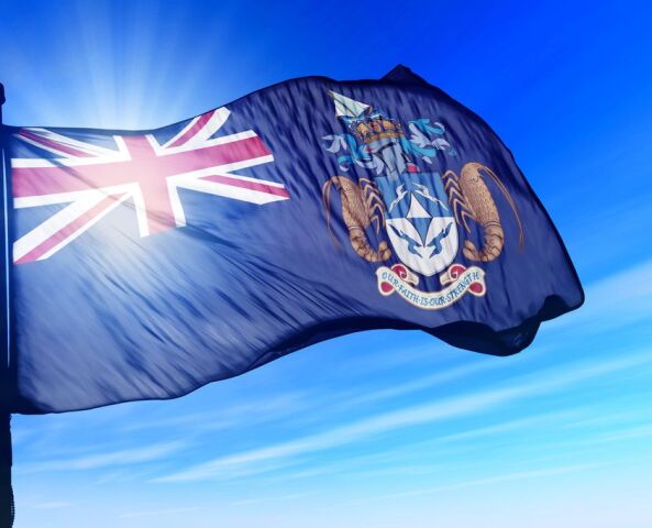 Tristan da Cunha, vlajka, zástava, ostrov, najizolovanejší