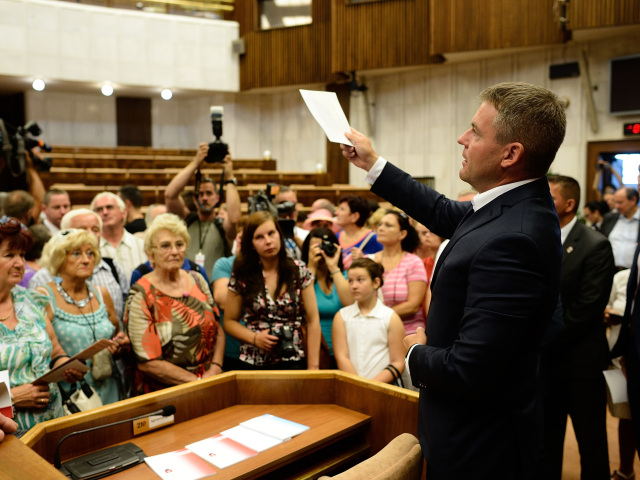 parlament, Deň otvorených dverí, Peter Pellegrini