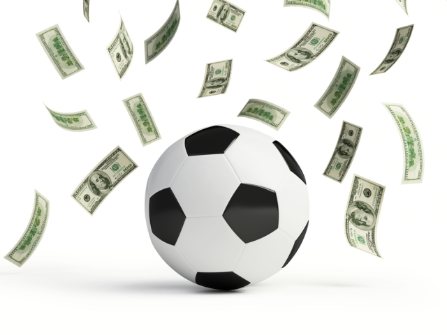 futbal, futbalová lopta, peniaze, prestupy