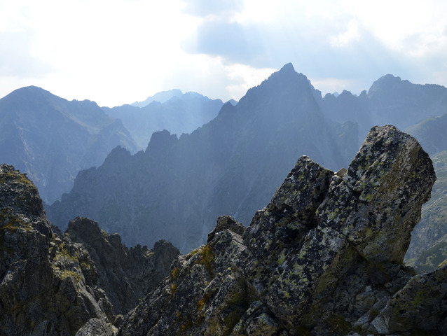 Vysoké Tatry, Lomnické sedlo, turistika,