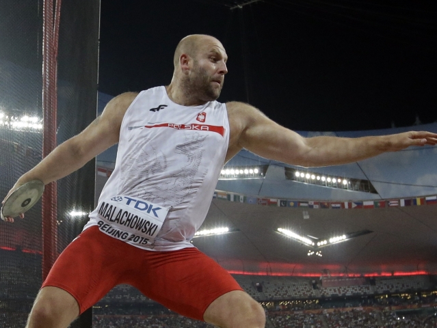 piotr malachowski, hod diskom, diskár