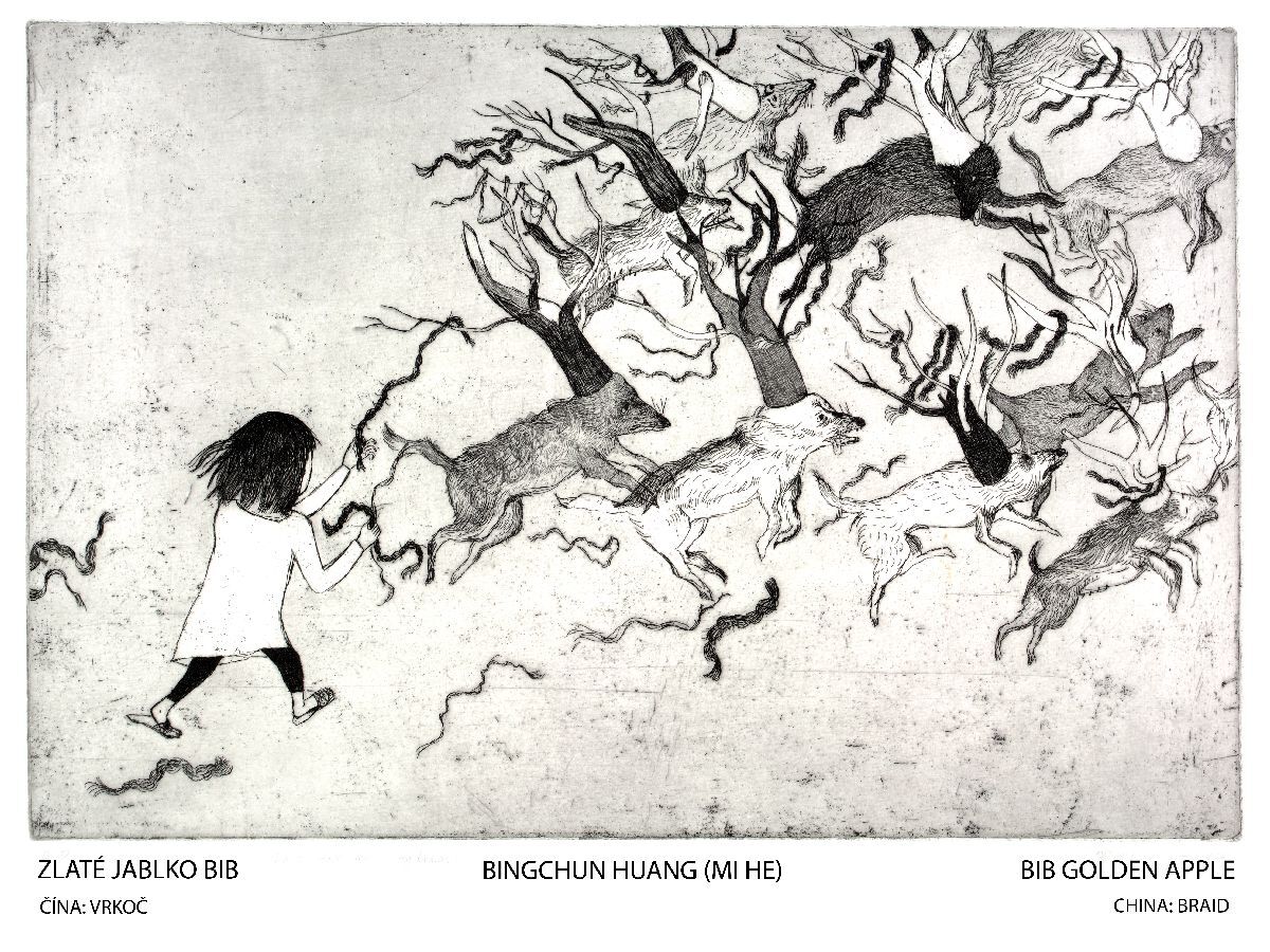 Zlate jablko Cina Binghun Huang T