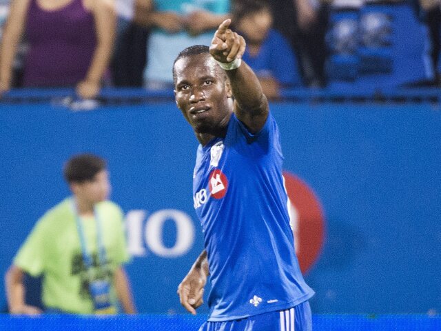 Didier Drogba v drese Montrealu.
