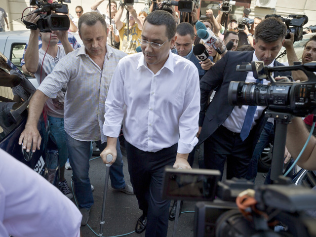 rumunský premiér, Victor Ponta