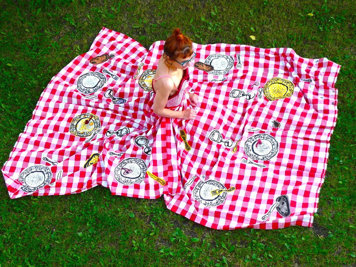 catherine grangier 1 robe pour dejeuner sur l  039 herbe  C 