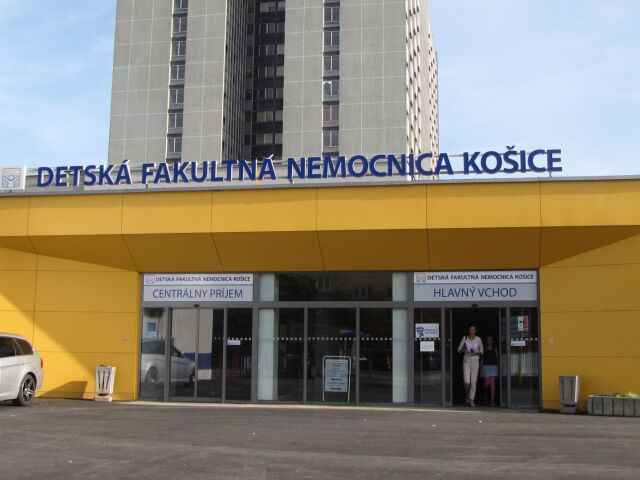 nemocnica, detská fakultná nemocnica, košice,