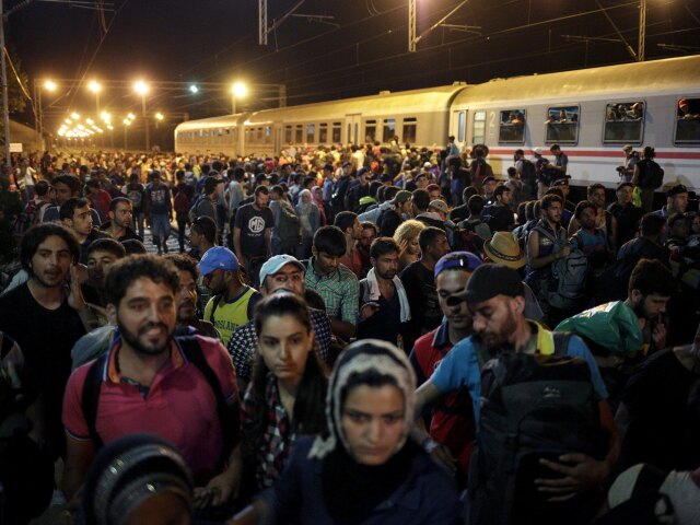 utečenci, migranti, migračná kríza, maďarsko, chorvátsko, vlaky, stanica,