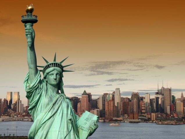 socha slobody, USA, Amerika, New York,