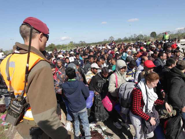 utečenci, migranti, Nickelsdorf