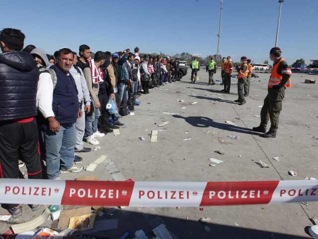 utečenci, migranti, Nickelsdorf