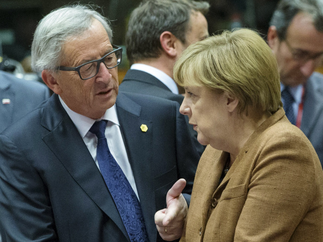Angela Merkelová, Jean Claude Juncker