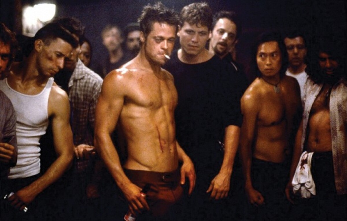 Klub bitkarov, Brad Pitt