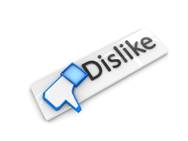 Facebook, like, dislike, nepáči sa mi to, sociálna sieť, emócie
