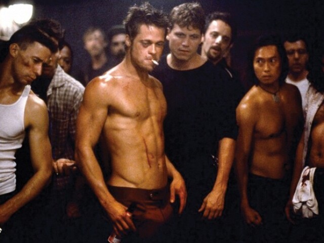 Klub bitkarov, Brad Pitt