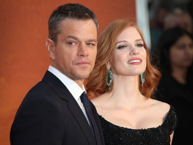 Matt Damon a Jessica Chastain