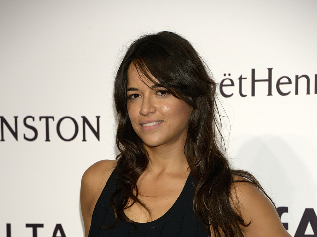 Herečka Michelle Rodriguez.