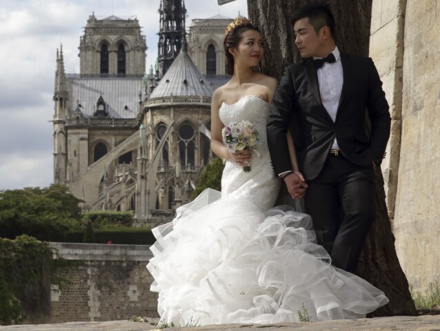 Číňania, svadba, Paríž, fotky, fotografie, svadobné fotenie, romantika,