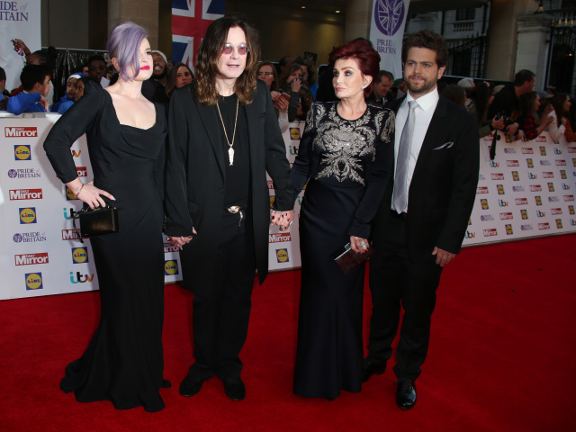 Kelly Osbourne, Ozzy Osbourne, Sharon Osbourne a Jack Osbourne 