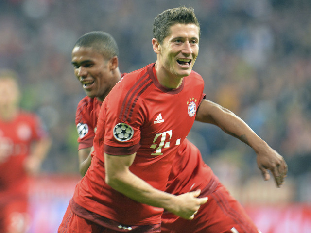Robert Lewandowski, Douglas Costa,