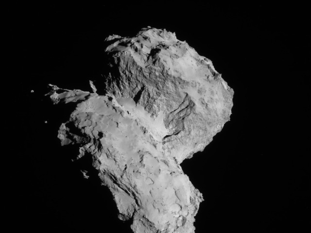 Kométa 67P/Čurjumov-Gerasimenko.