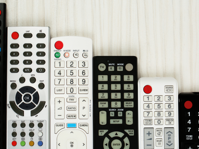 televízory, diaľkový ovládač, televízor, tv