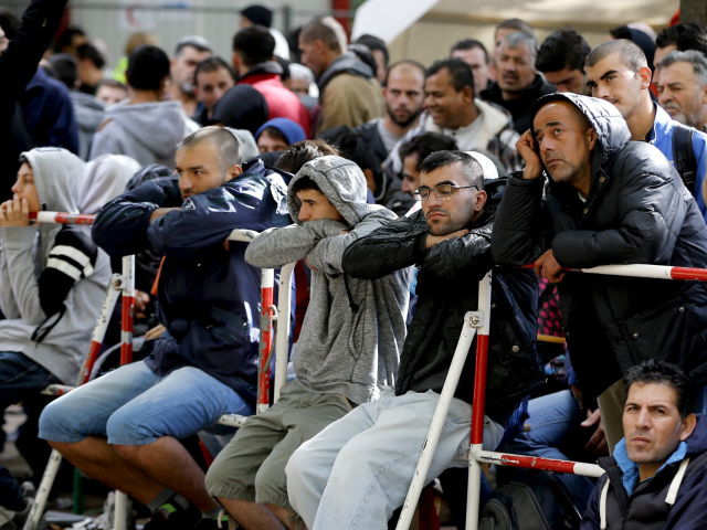 migranti, utečenci, Berlín