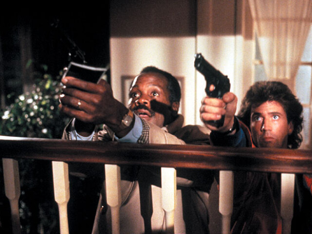 smrtonosna zbran Danny Glover, Mel Gibson
