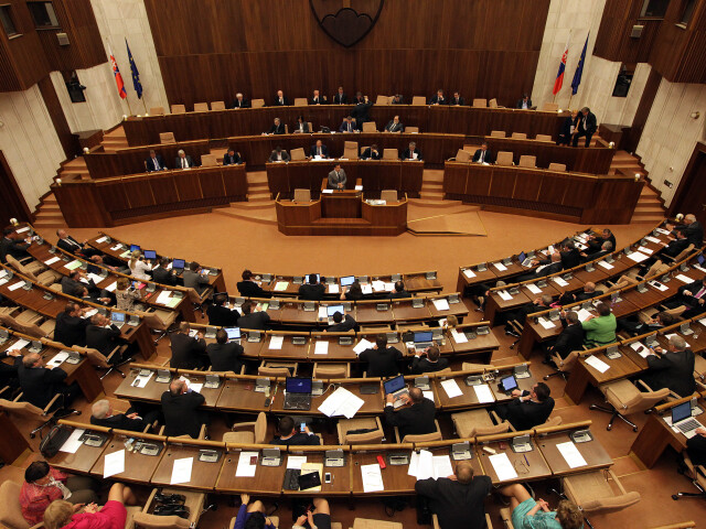 parlament, rokovacia sála