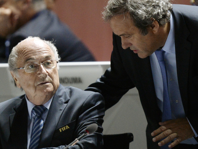 Sepp Blatter, Michel Platini