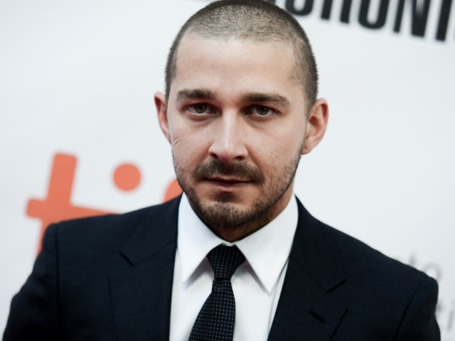 Herec Shia LaBeouf na archívnej snímke. 