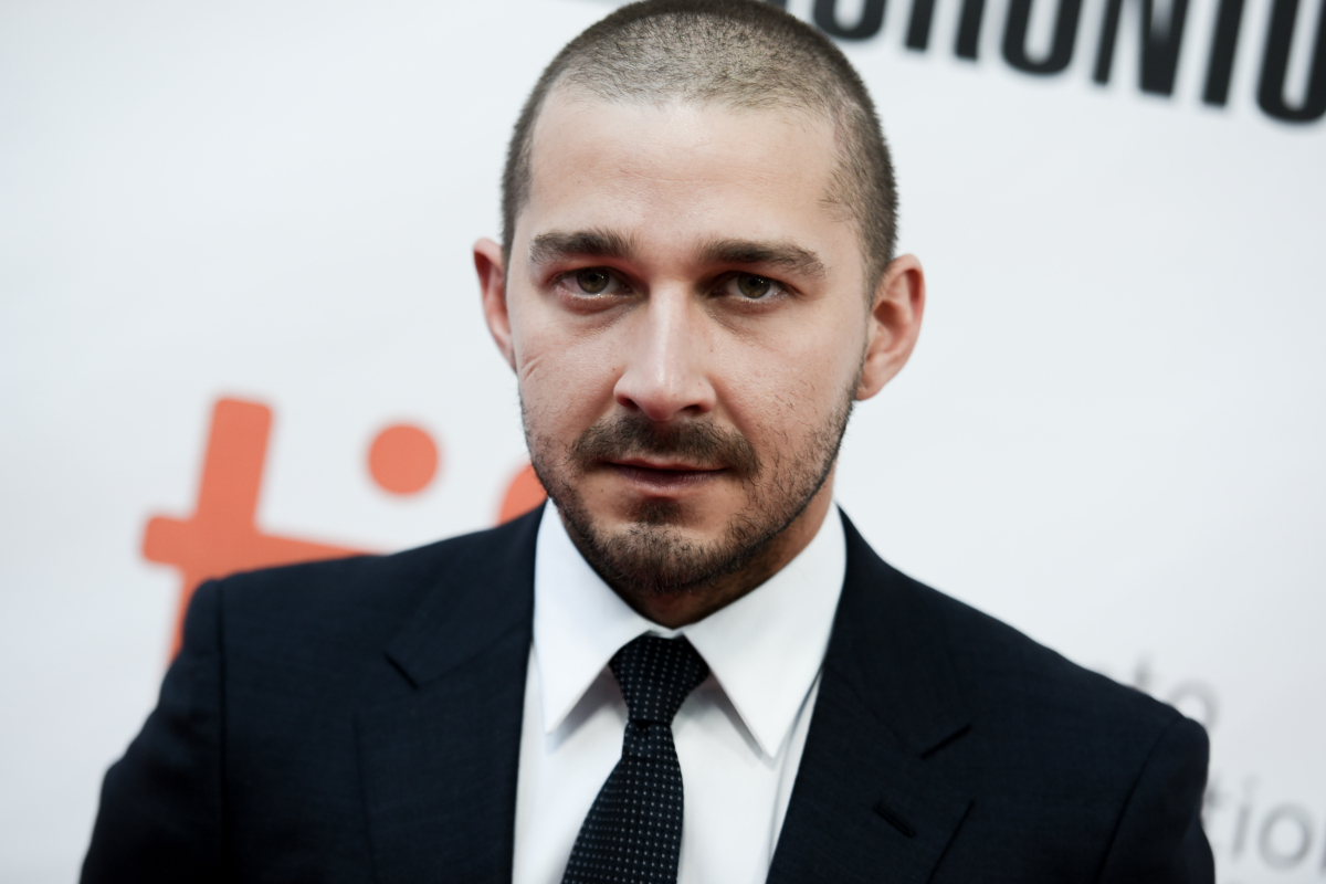 Herec Shia LaBeouf na archívnej snímke. 