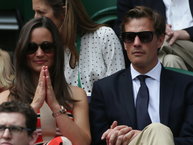 Pippa Middleton na archívnej snímke s Nicom Jacksonom - bývalým priateľom. 