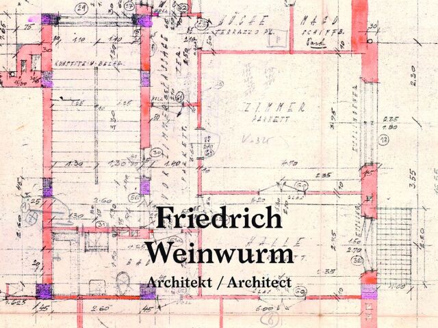Friedrich Weinwurm, Architekt