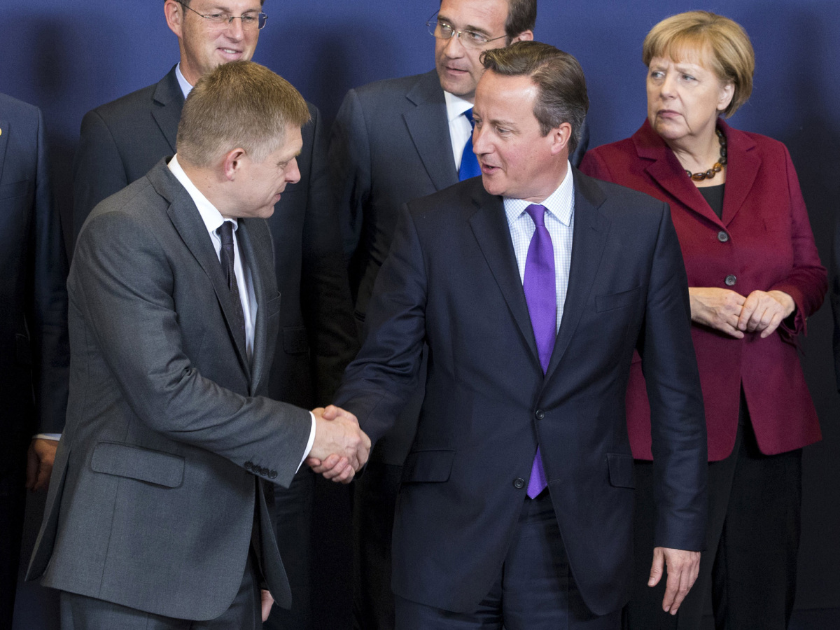 Fico, Cameron, Merkelová