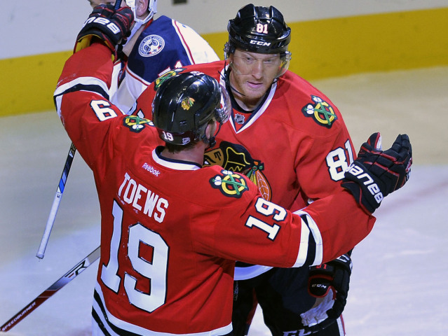 Marián Hossa, Jonathan Toews