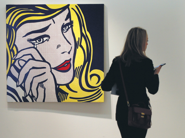 obraz, investícia, Roy Lichtenstein