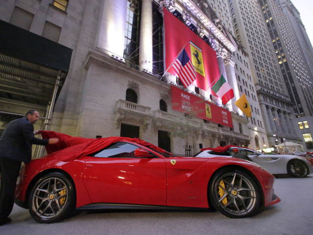 Ferrari, Wall Street