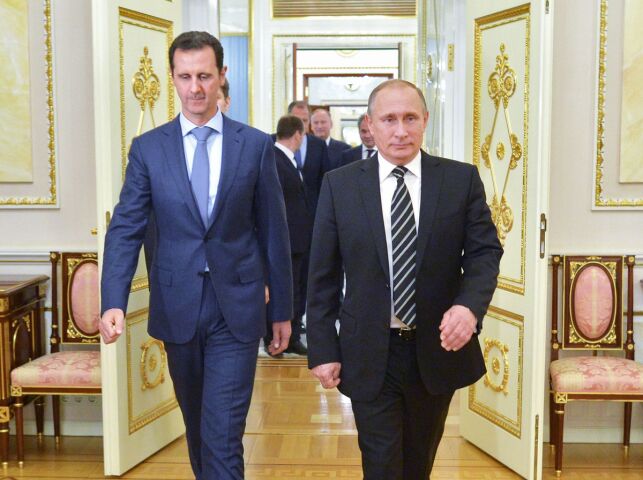 Rusko, Sýria, Asad, Putin