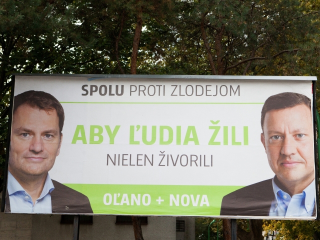 OĽANO, NOVA bilboard