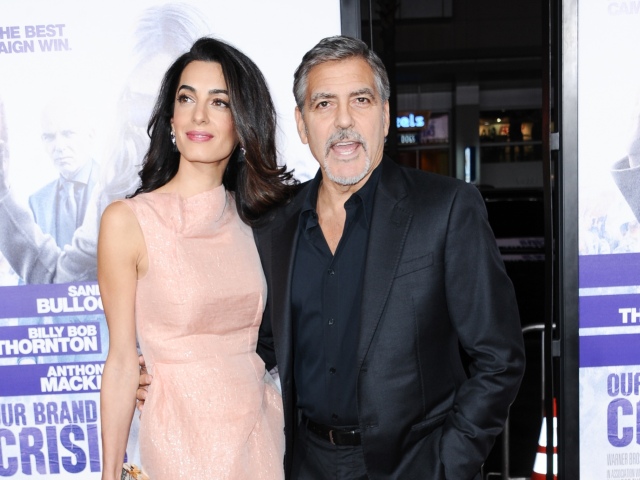 George Clooney a jeho manželka Amal Clooney