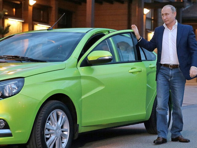 Lada Vesta - Vladimir Putin