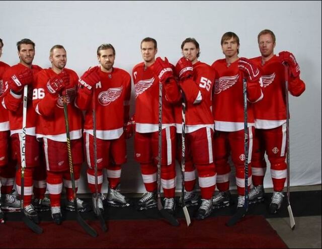 Švédi, Detroit Red Wings
