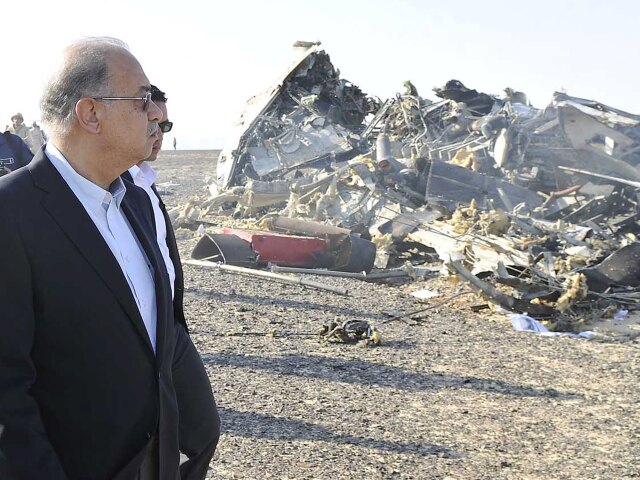 Egypt, ruské lietadlo, trosky, Ismáíl,
