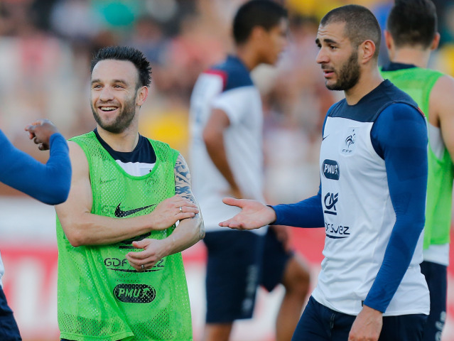 Mathieu Valbuena, Karim Benzema
