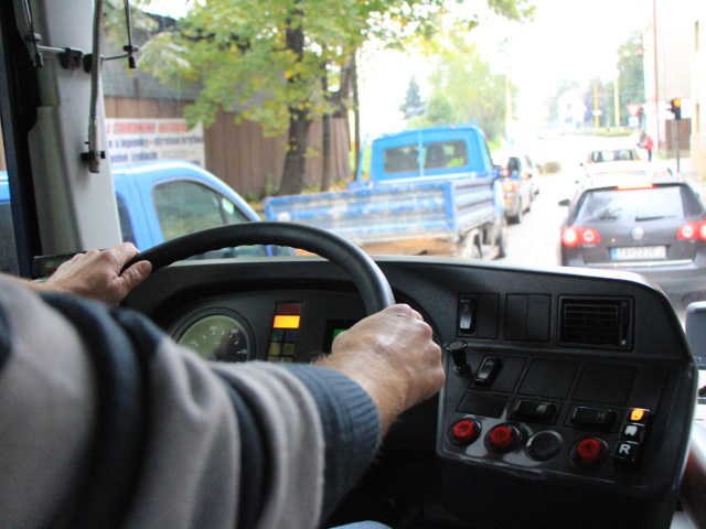 autobus, šofér, MHD